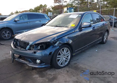 2008 Mercedes-Benz C 350 Sport из США, поврежденный, VIN WDDGF56X78R025327